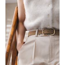 《追加予約》LEFIJE/レフィエ スエードベルト(2.5cm)