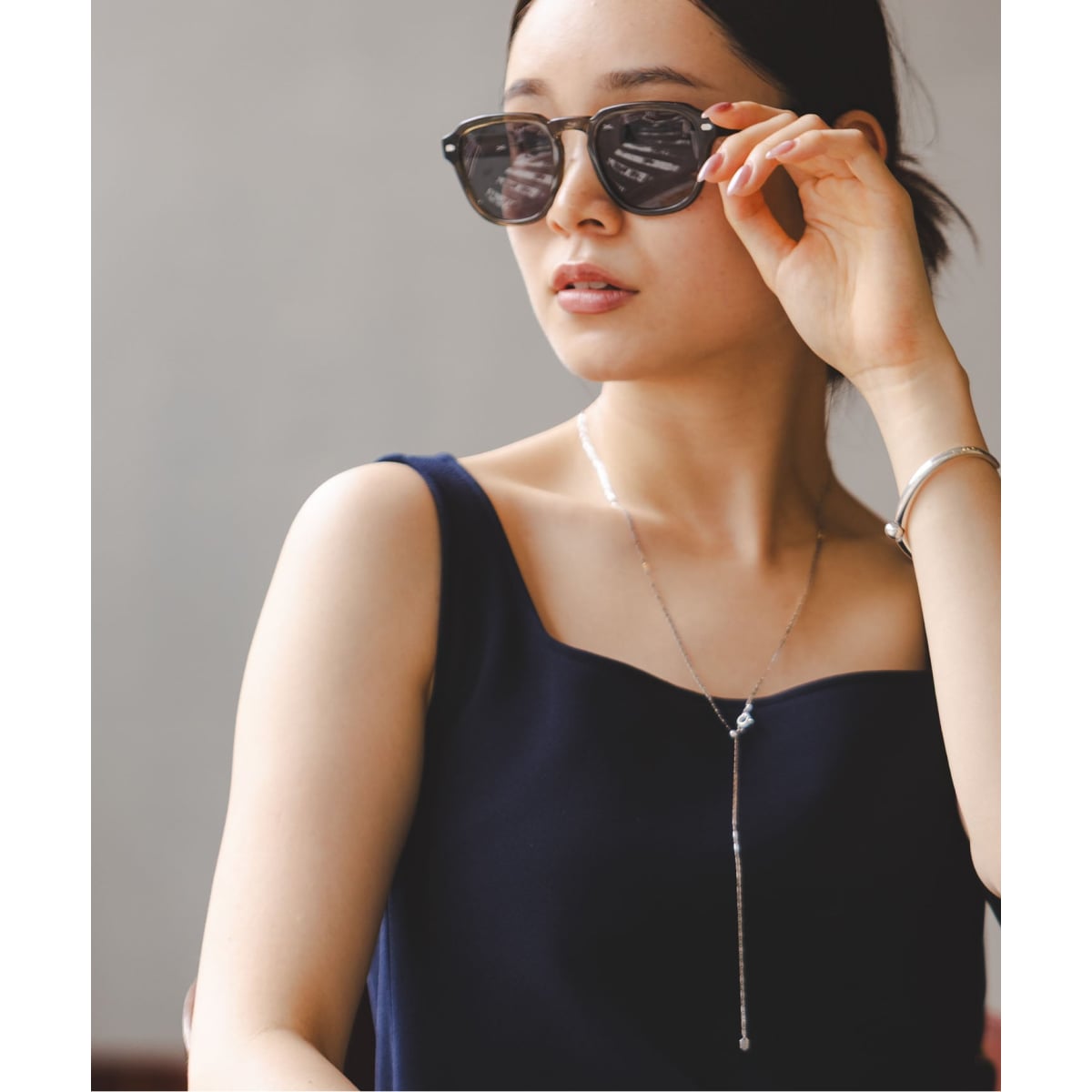 アイドル オーバーサイズド ジオメトリック サングラス | コーチ