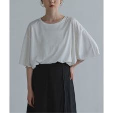 ELENI/エルニ トリアセテートサテンTシャツ