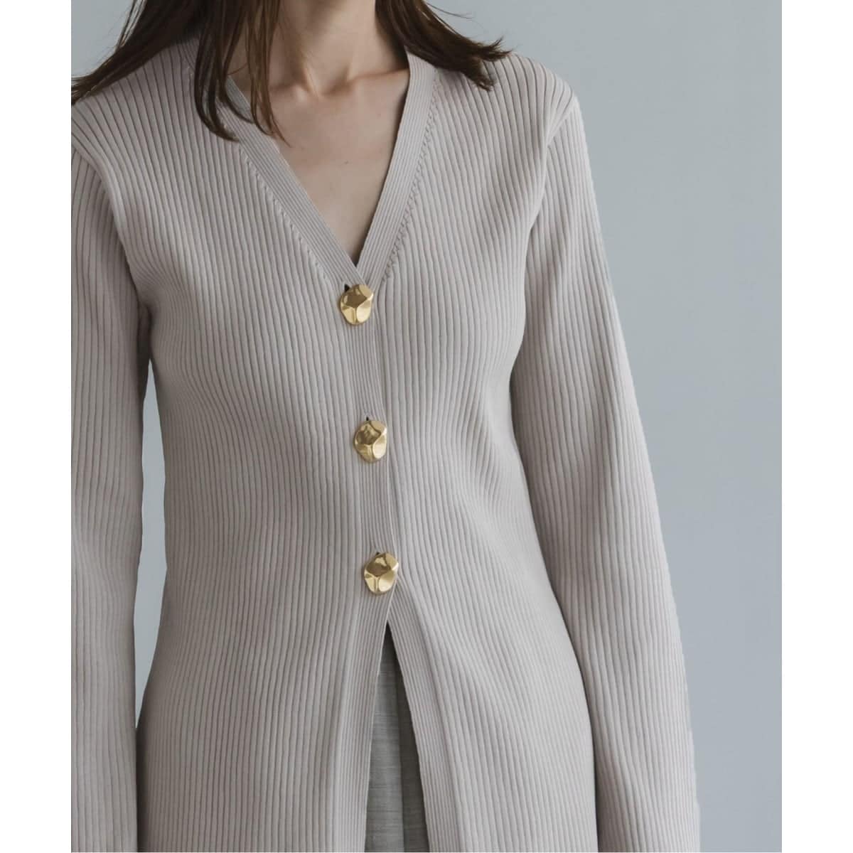 ELENI/エルニ フロウゴールドボタンニット | ノーブル(Noble) | マルイ