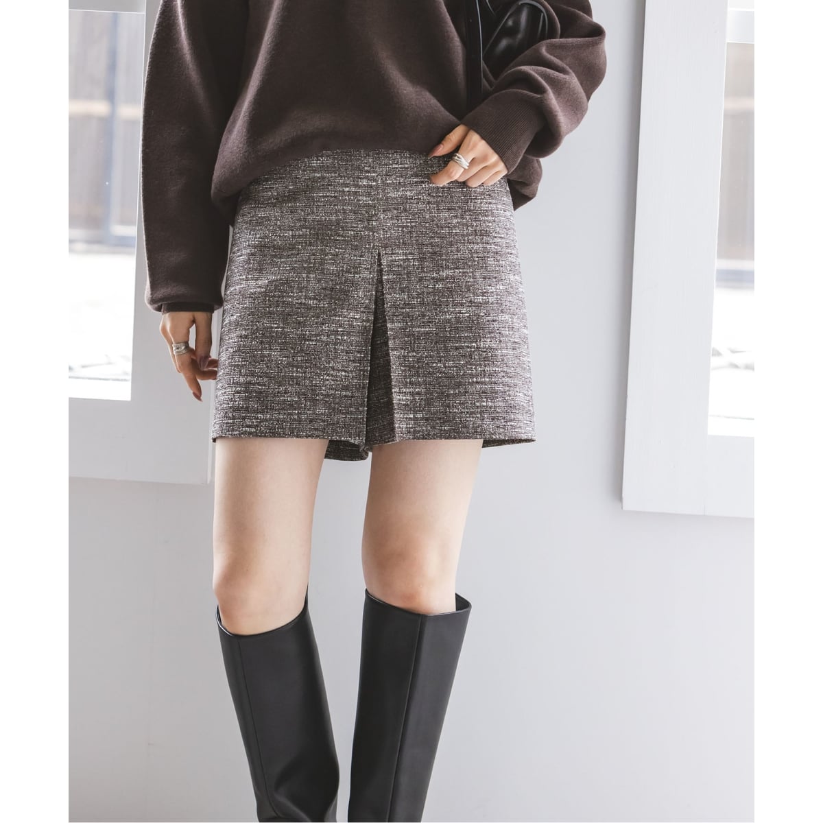 ライトツイードショートパンツ　NOBLE　ベイクルーズ ライトツイードショートパンツ（ショート・ハーフパンツ）｜NOBLE