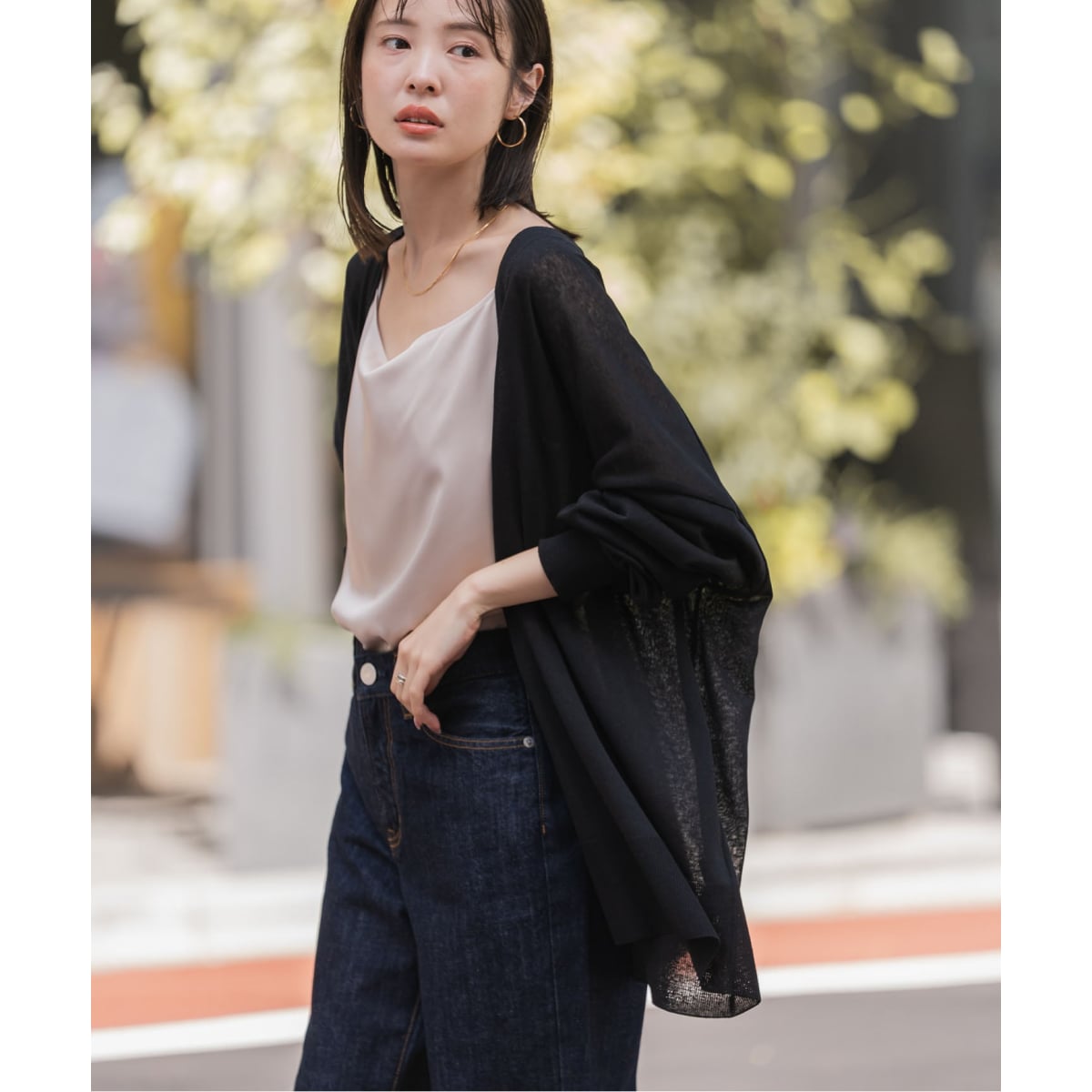 ICECOTTON 2wayオーバーサイズカーディガン | スピック＆スパン