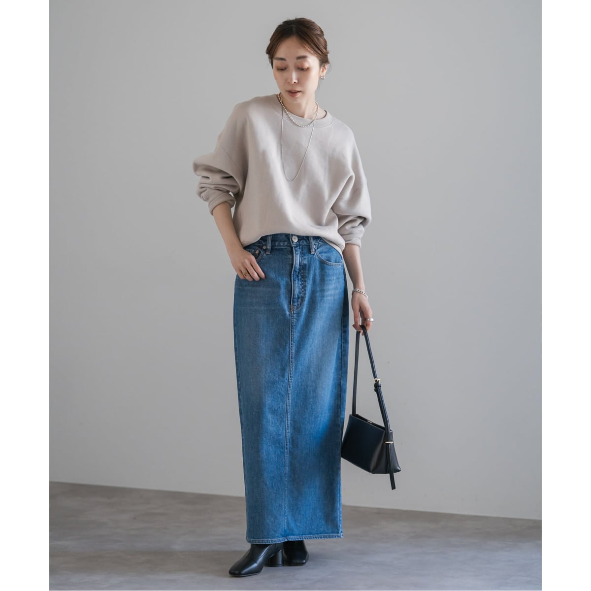 【新品・元値16500円】NOBLE ナッピングオーバーニュアンススウェット ナッピングオーバーニュアンススウェット | ノーブル(Noble) | マルイ