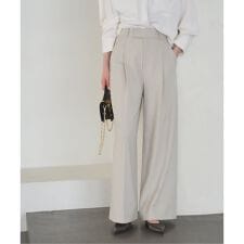 ノーブル(Noble)の《追加・WEB限定カラー》TRツイル裏起毛スラックスパンツ