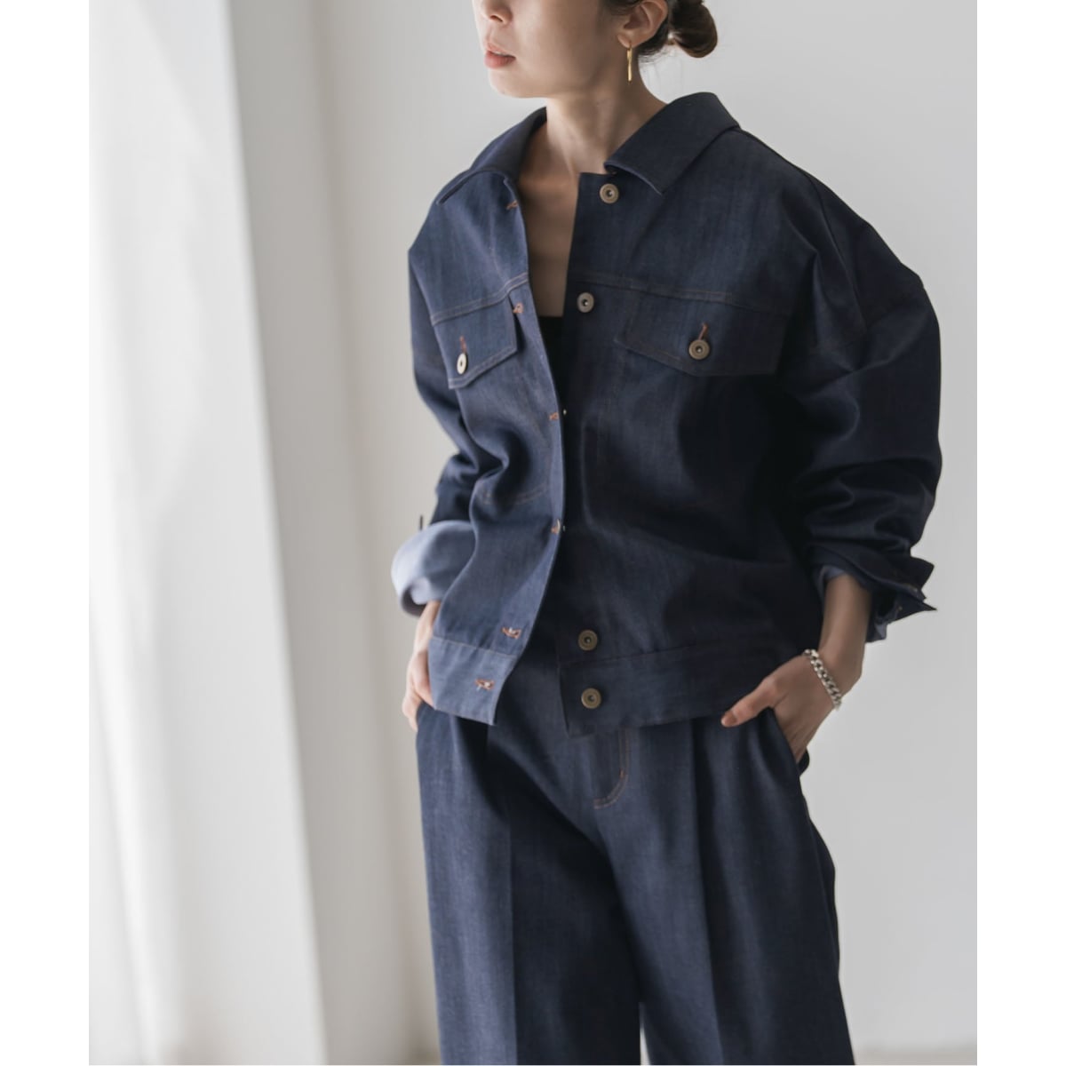 極美品　22/SS ザニューハウス トムボーイ テーラードジャケット　ゆったり THE SUIT COMPANY（ザ・スーツカンパニー）の「＜ウォッシャブル