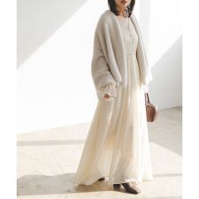 ラメカットジャガード2wayワンピース