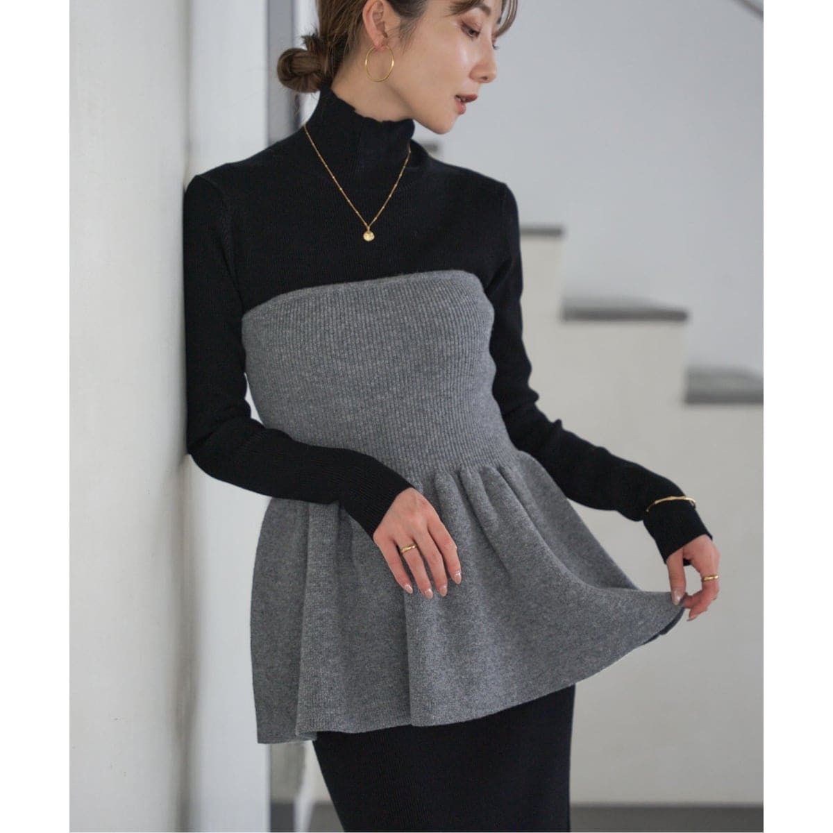 追加》ファーニットワイドプルオーバー 3 | ノーブル(Noble) | マルイ