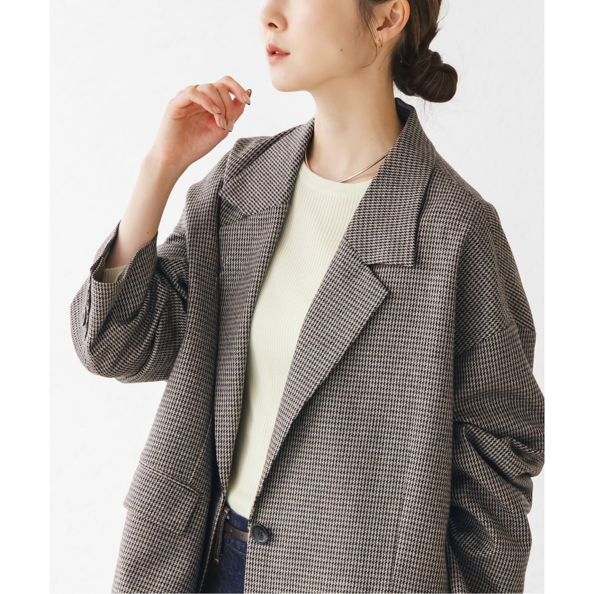 オーバーサイズチェックジャケット | ノーブル(Noble) | マルイウェブ