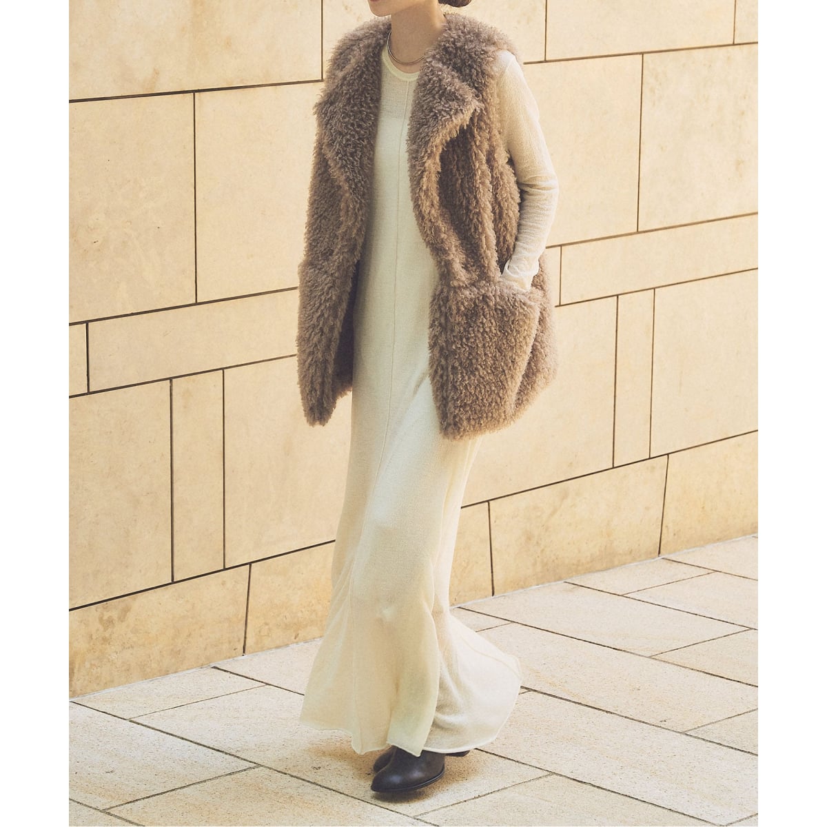 デニットロングフレアワンピース | ノーブル(Noble) | マルイウェブ