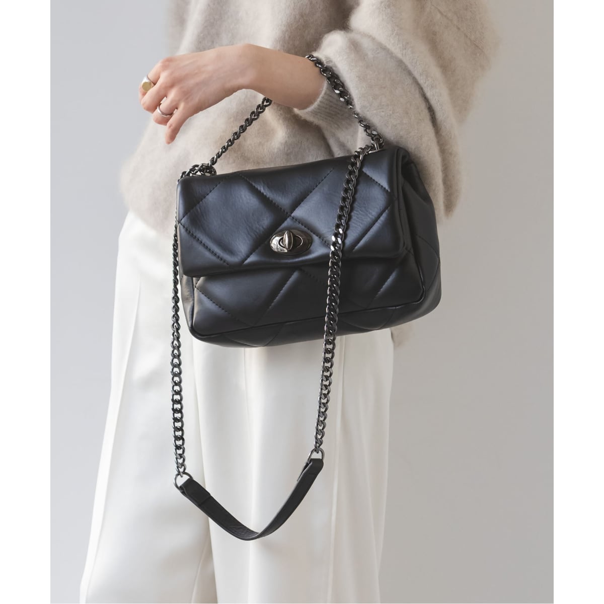 NOBLE ノーブル BRENTELLA LBIG CHAIN BAG Noble（ノーブル）の「《追加》【Maison Vincent】チェーン