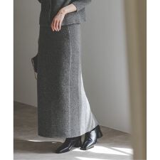 《NOBLE別注》Venit/ヴェニット ネップツイードタイトスカート