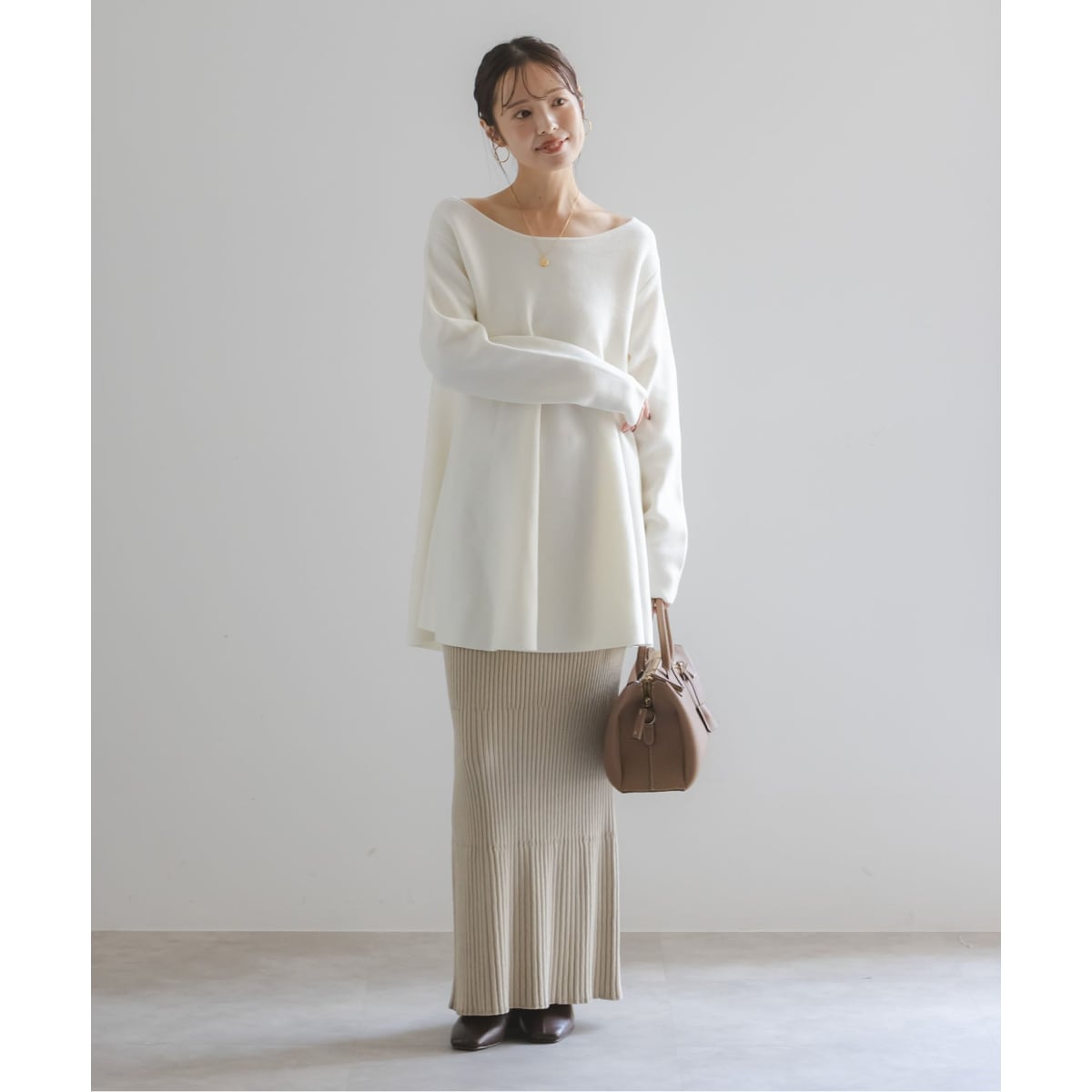 テントライン フレアニット | ノーブル(Noble) | マルイウェブチャネル