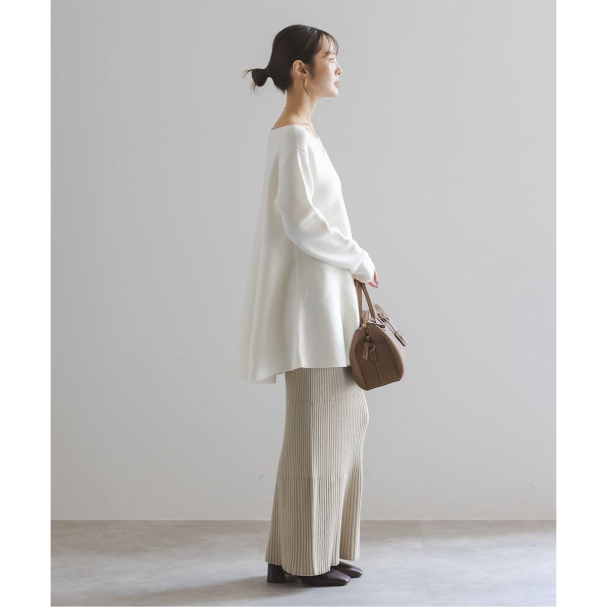 テントライン フレアニット | ノーブル(Noble) | マルイウェブチャネル