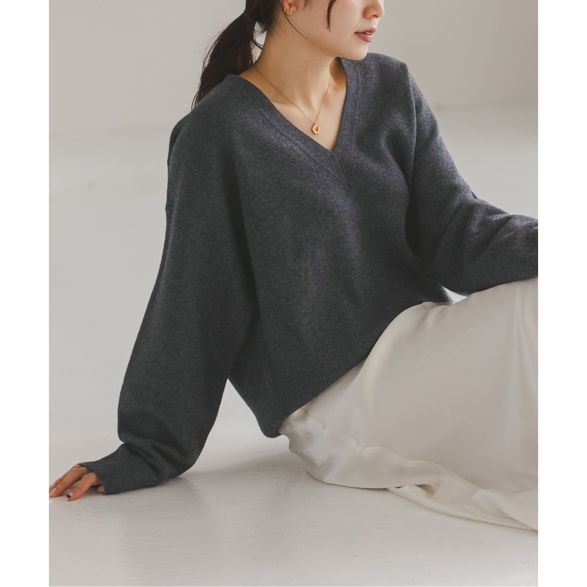 追加》ファーニットワイドプルオーバー 3 | ノーブル(Noble) | マルイ