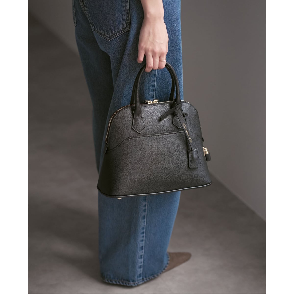 mica della valle/ミカデラヴァッレ katiaカティア ミニボストン