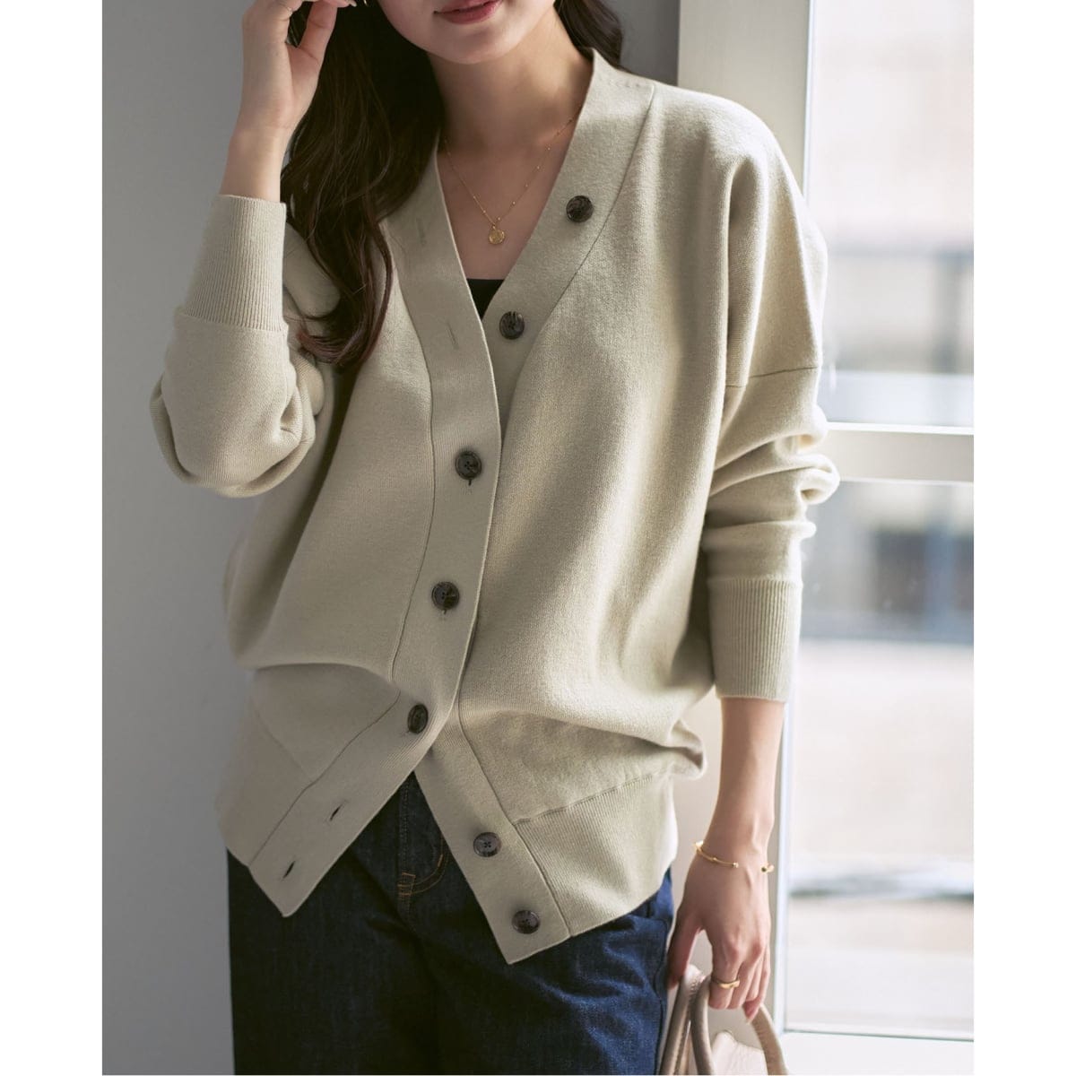 NEWミラノリブジャケットカーディガン | ノーブル(Noble) | マルイ
