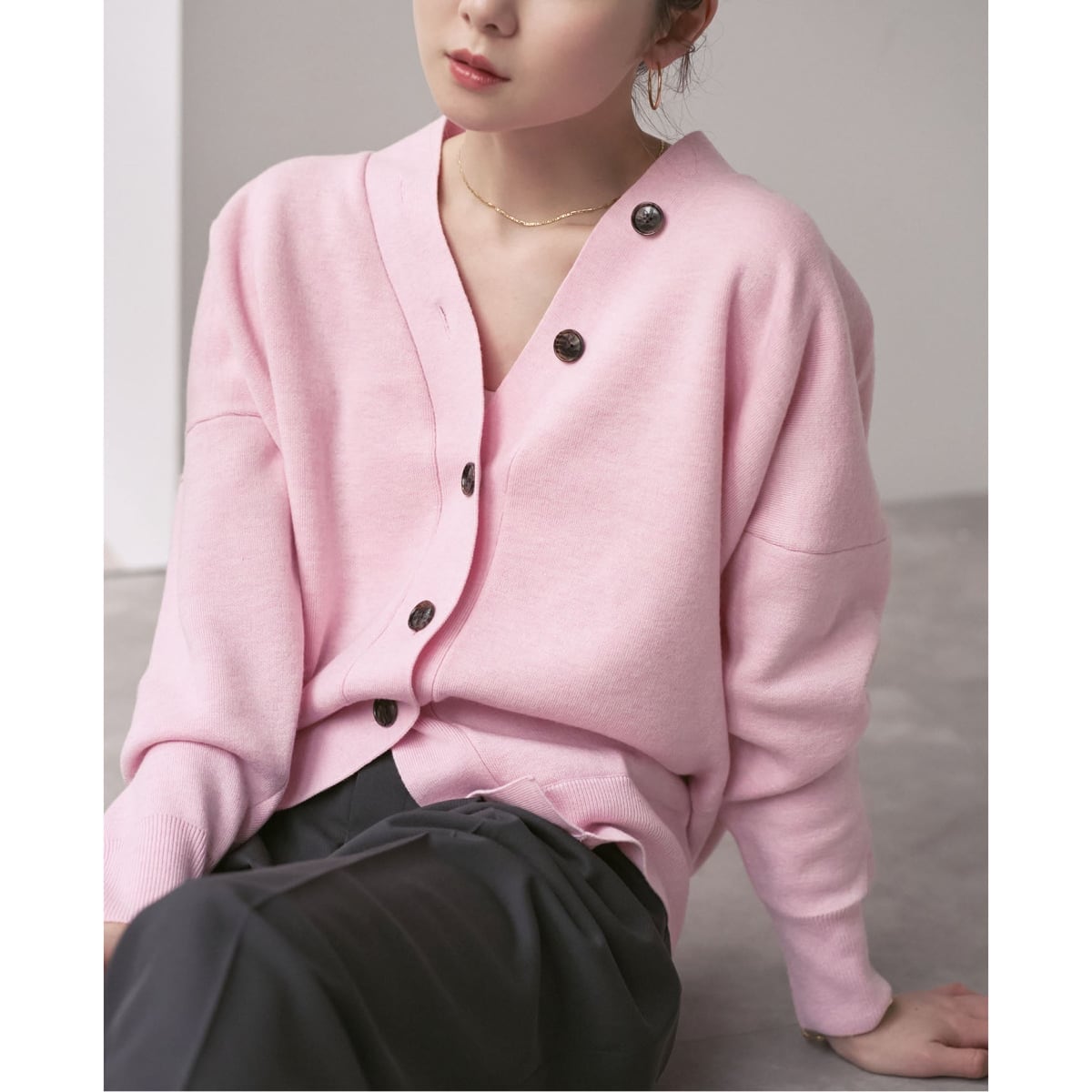 18Gシアーオーバーサイズカーディガン | ノーブル(Noble) | マルイ