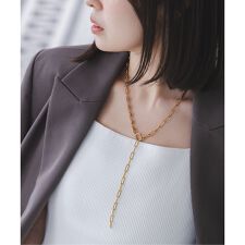 《NOBLE別注・追加》in mood/インムード ミドルMIXチェーンネックレス