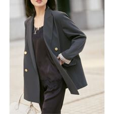 《追加・セットアップ対応》フローツイルピークドラペルジャケット