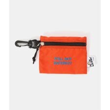 DRIFTER/ドリフター CLIP POUCH with embroidery