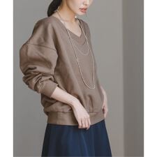 Vネックオーバースウェット