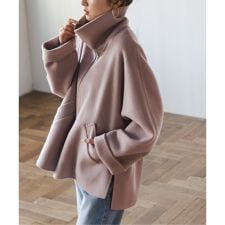 《追加》キャメルミックスリバージップコート