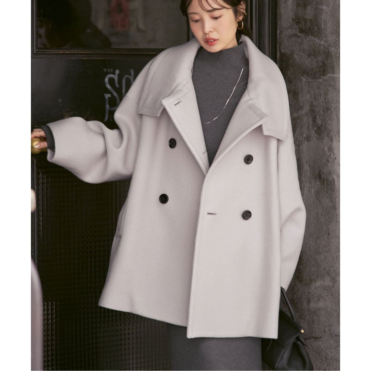 Menchiカシミヤチェスターコート | ジャーナルスタンダード レサージュ