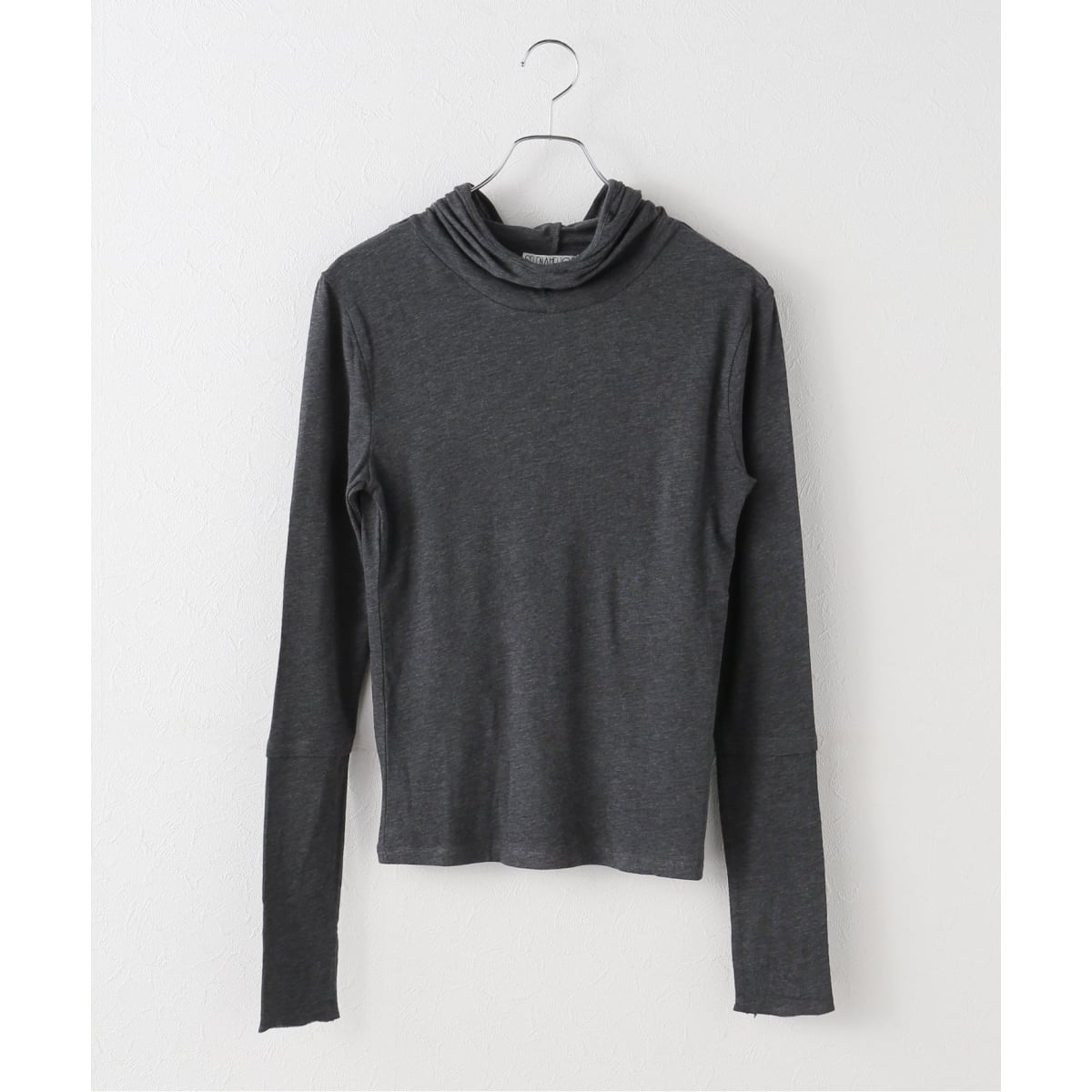 追加》【NOBLE×L'AUBE BLANC】ハートネックロングTシャツ | ノーブル