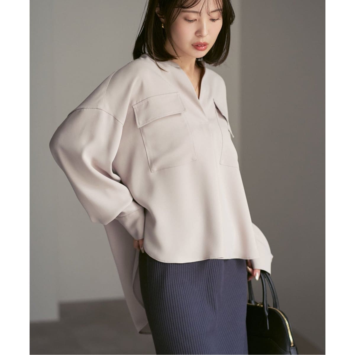 ボタニカルレースオープンカラーシャツ | ノーブル(Noble) | マルイ