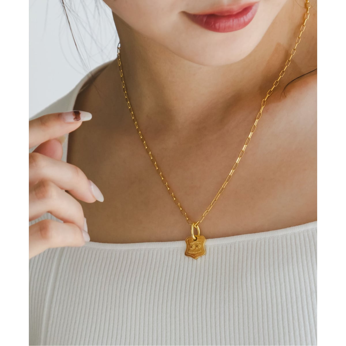 chibi jewels/チビジュエルズ Cherry Coin Necklace | ノーブル(Noble 