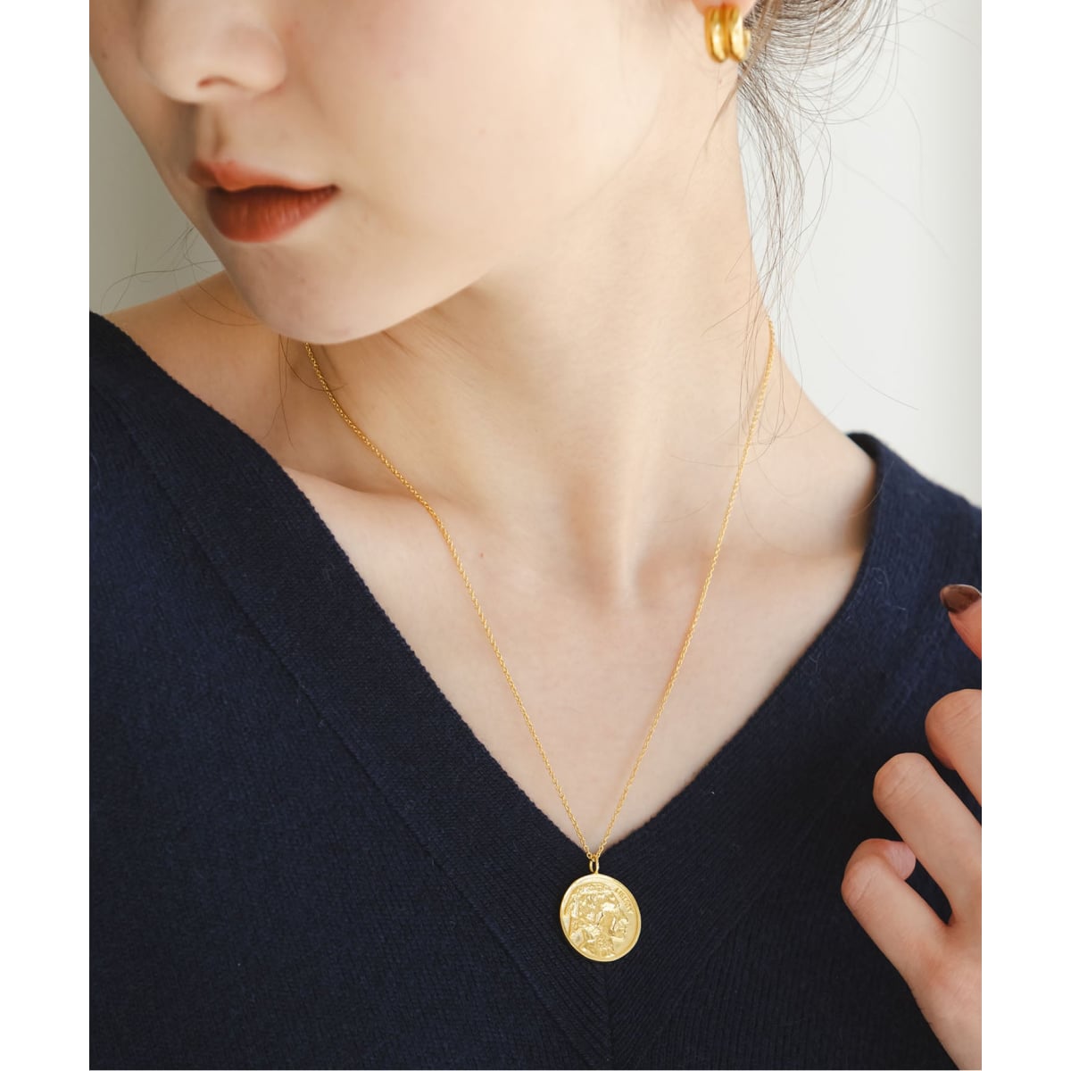 WEB限定追加》UCALYPT/ユーカリプト メタルパーツロングネックレス 12