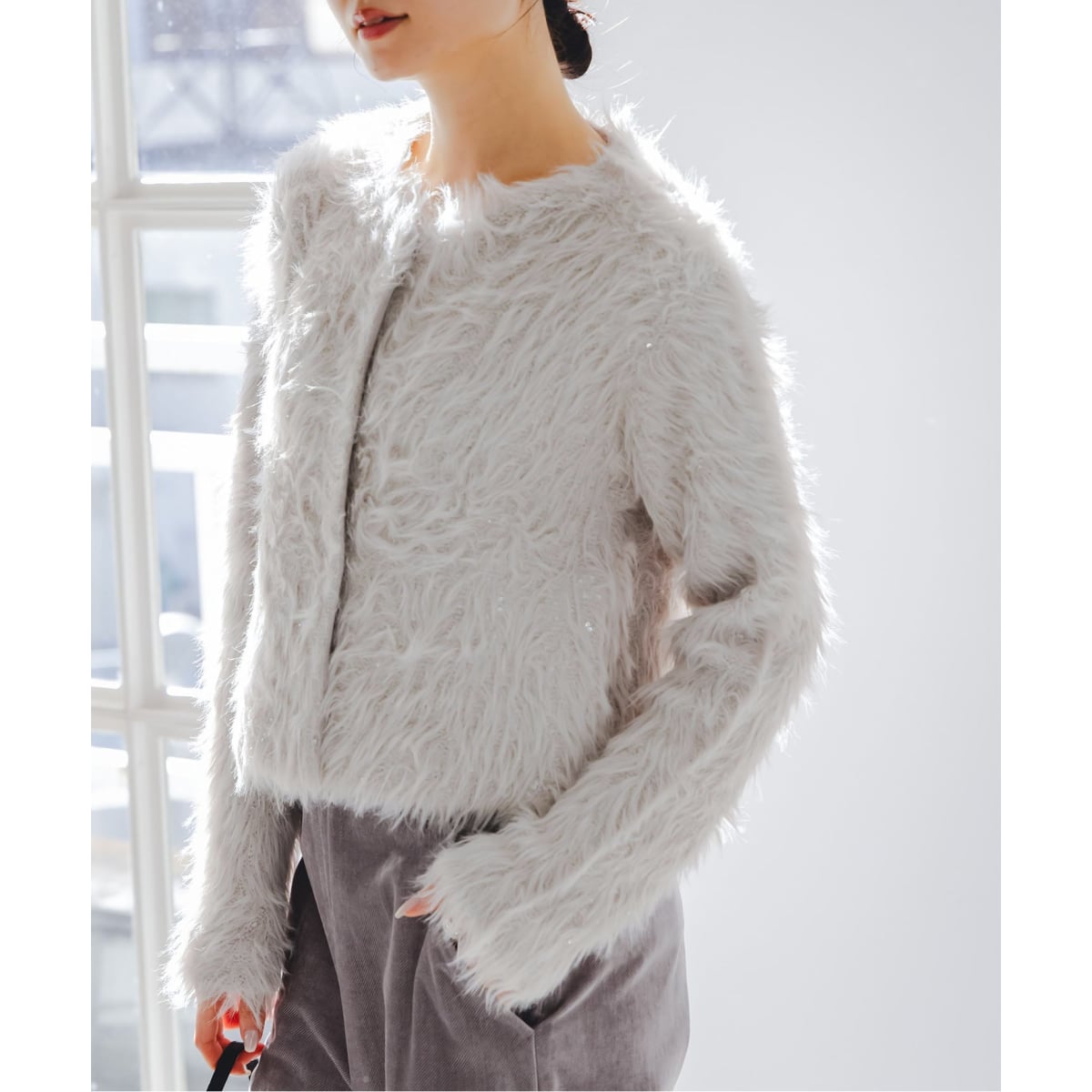 NOBLE トタンテレコシャツカーディガン トタンテレコシャツカーディガン（カーディガン）｜NOBLE（ノーブル