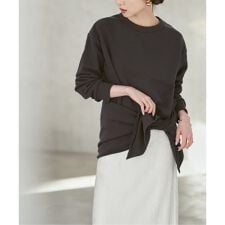 《NOBLE生地別注》PROTAGONISTA/プロタゴニスタ スカーフ付きスウェット