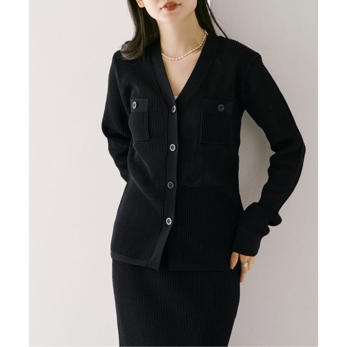 HAND KNIT ショートカーディガン | ノーブル(Noble) | マルイウェブ