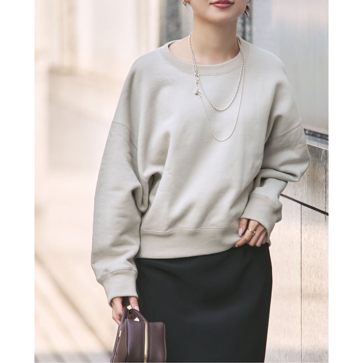 ナッピングオーバーニュアンススウェット | ノーブル(Noble) | マルイ