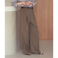 《追加予約・セットアップ対応》エステルツイルストレッチスラックスパンツ