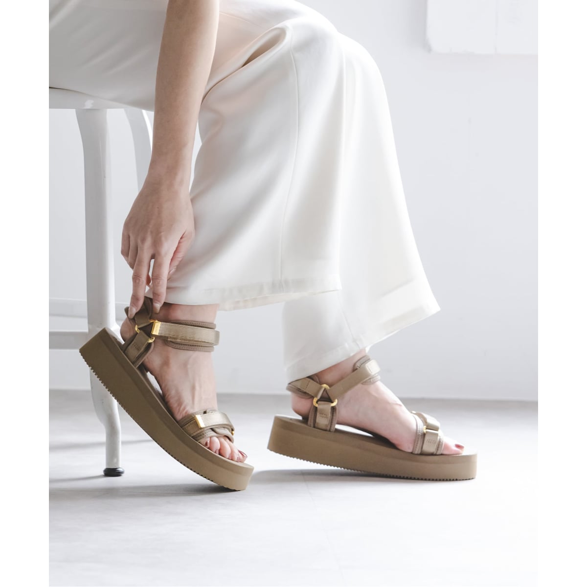 NOBLE別注カラー》SUICOKE/スイコック CEL-W(ベージュ) | ノーブル
