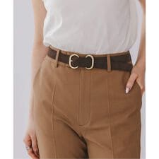 《追加予約》LEFIJE/レフィエ スエードベルト(2.5cm)