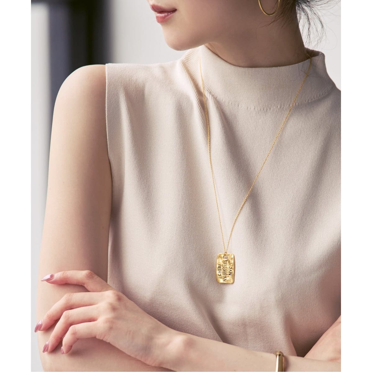 Ninoさま専用マントルピース　アンジュタイプC chibi jewels/チビジュエルズ Idintification Tag Necklace | ノーブル