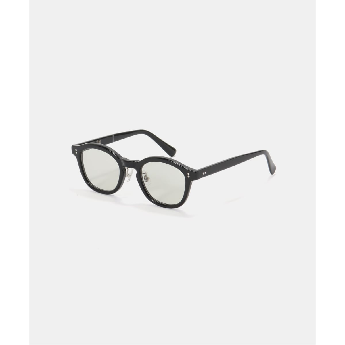 eimy マーブルサングラス AMY Clear GrayPurple Lens sunglasses 《エイミー クリア グレー