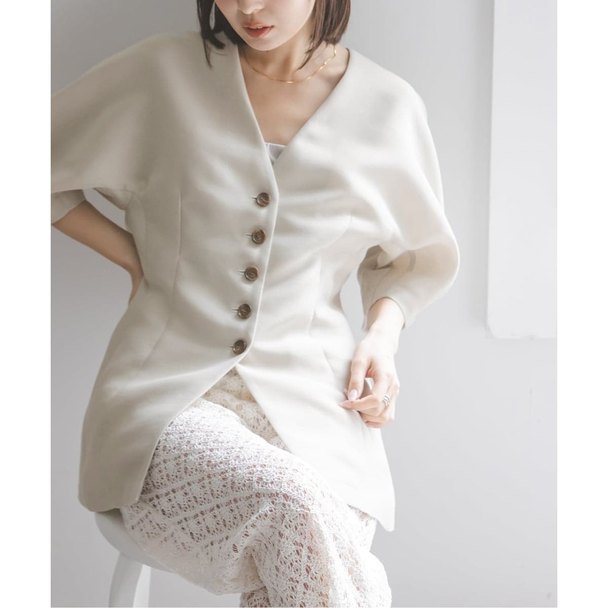 本日限定お値下げ♡17600円→9900円　Noble サイズF 美形ブラウス ノーブル(Noble) レディース シャツ の一覧 | マルイウェブチャネル