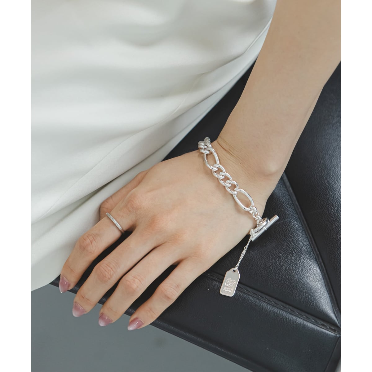 ブレスレットaoi A.O.I『SMALL ALL STAR CHAIN BRACELET』重ね付けが 