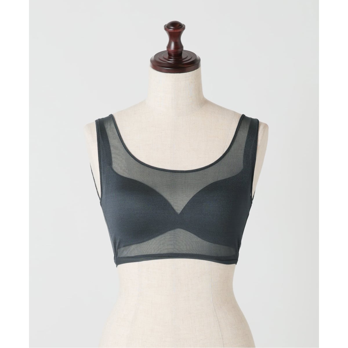 [�}���C]�s�ǉ��\��tNICENICE MOMENT/�i�C�X�i�C�X���[�����g MESH BRA TANK/�m�[�u���iNoble�j �O���[