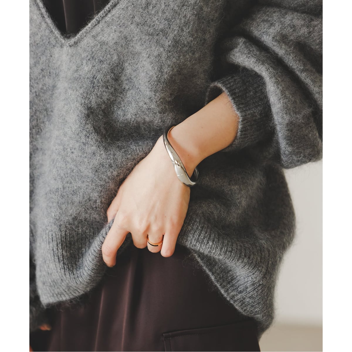 [�}���C]�s�ǉ�2�tPETIT MOMENTS/�v�e�B���[�����g Wave Cuff/�m�[�u���iNoble�j �V���o�[