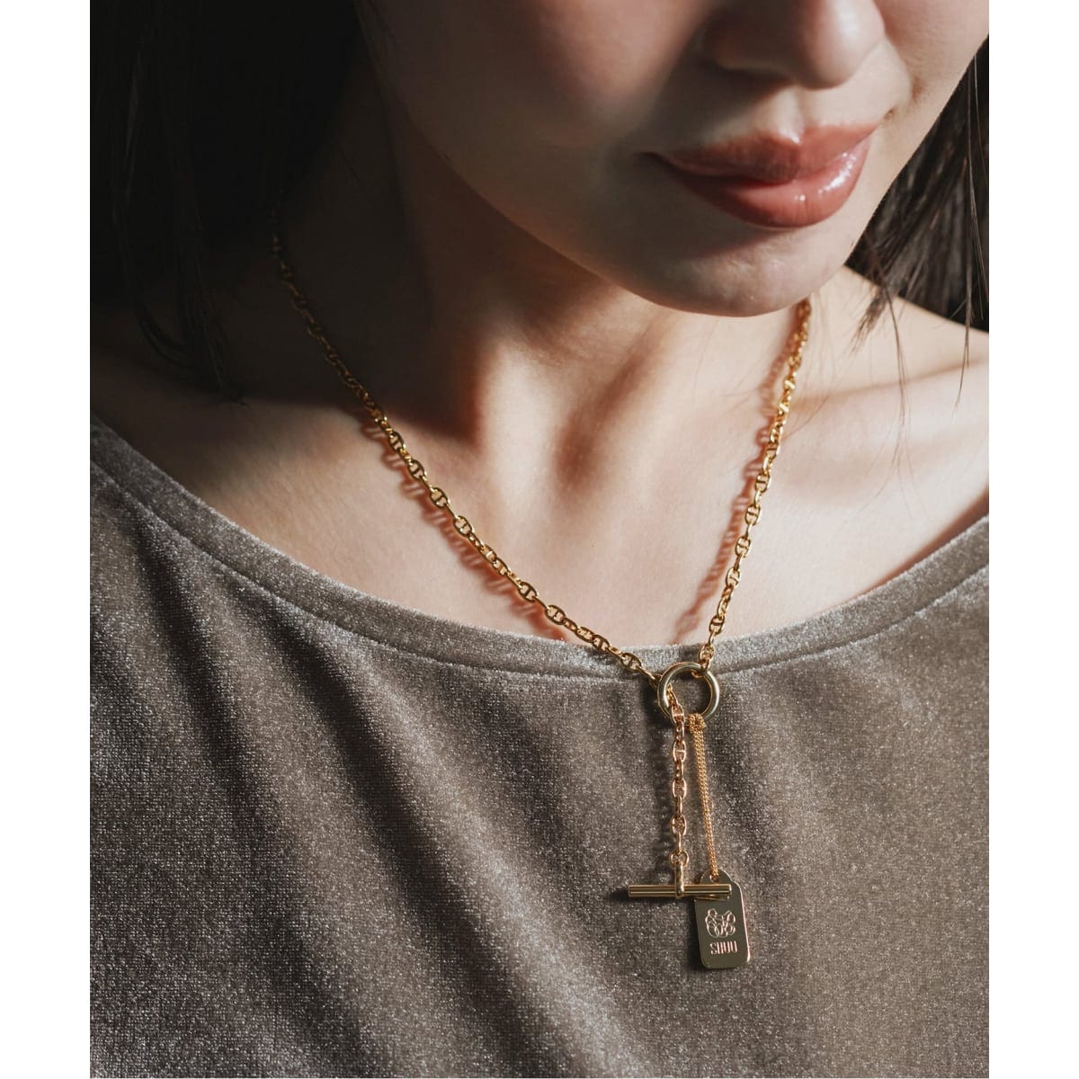 [�}���C]�s�\��tSHUU/�V���E �t��SONA-S NECKLACE(�S�[���h)/�m�[�u���iNoble�j �S�[���h