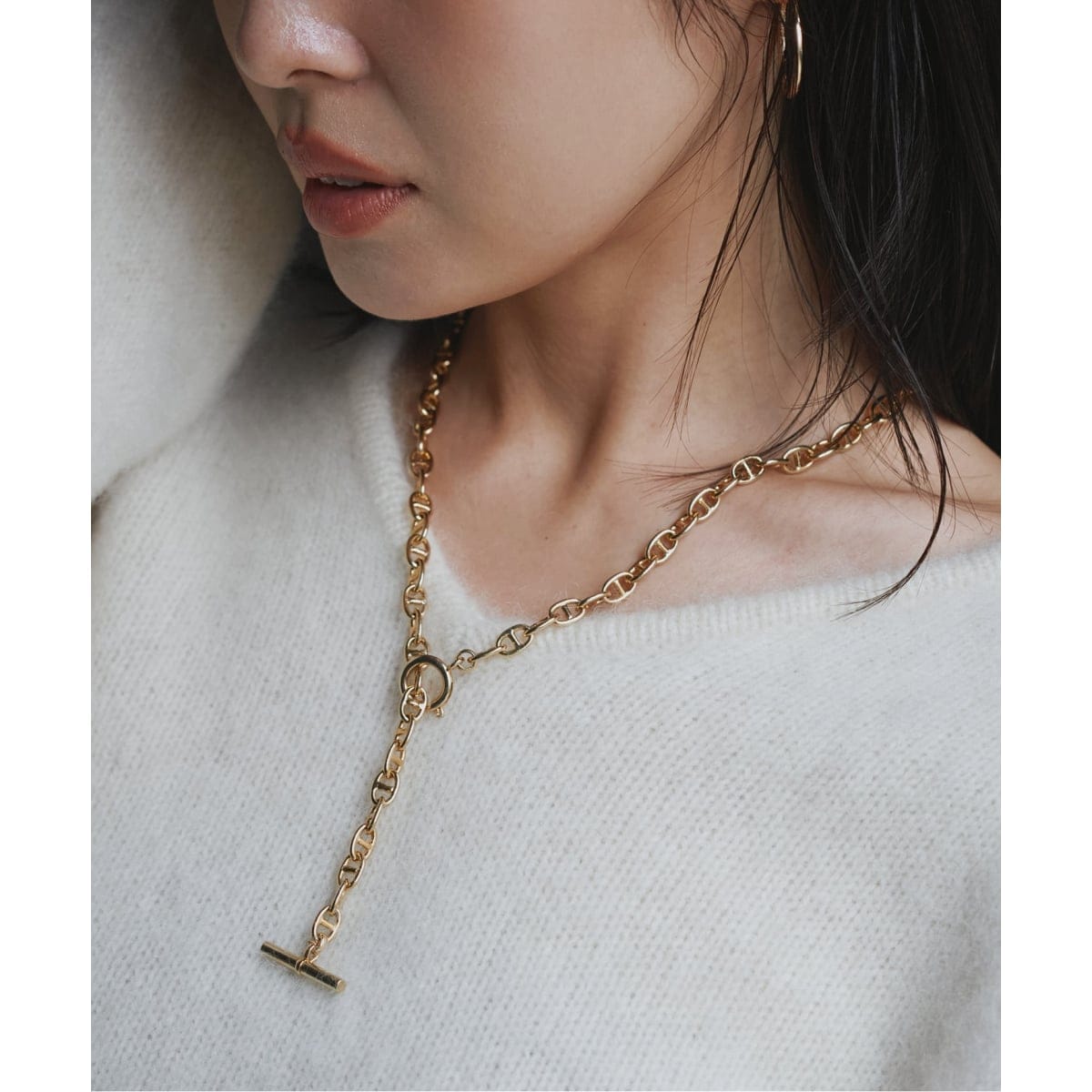 [�}���C]�s�\��tSHUU/�V���E �t��SONA NECKLACE/�m�[�u���iNoble�j �S�[���h