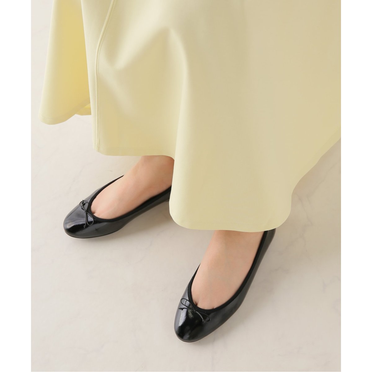 靴 LE TALON ROUND ENAMEL BALLET LE TALON ROUND ENAMEL BALLET