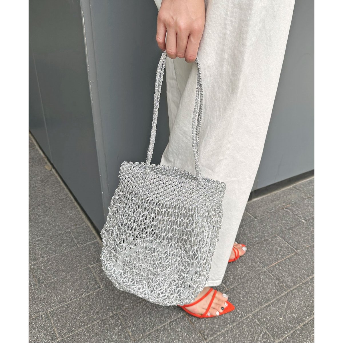 BAGMATI/バクマティ】メタリックメッシュBAG | ルタロン(LE TALON