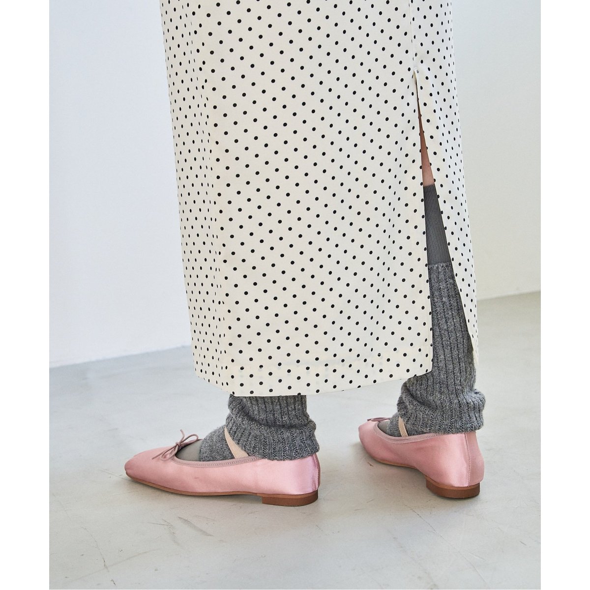 ストラッププリーツバレエ | ルタロン(LE TALON) | マルイウェブチャネル