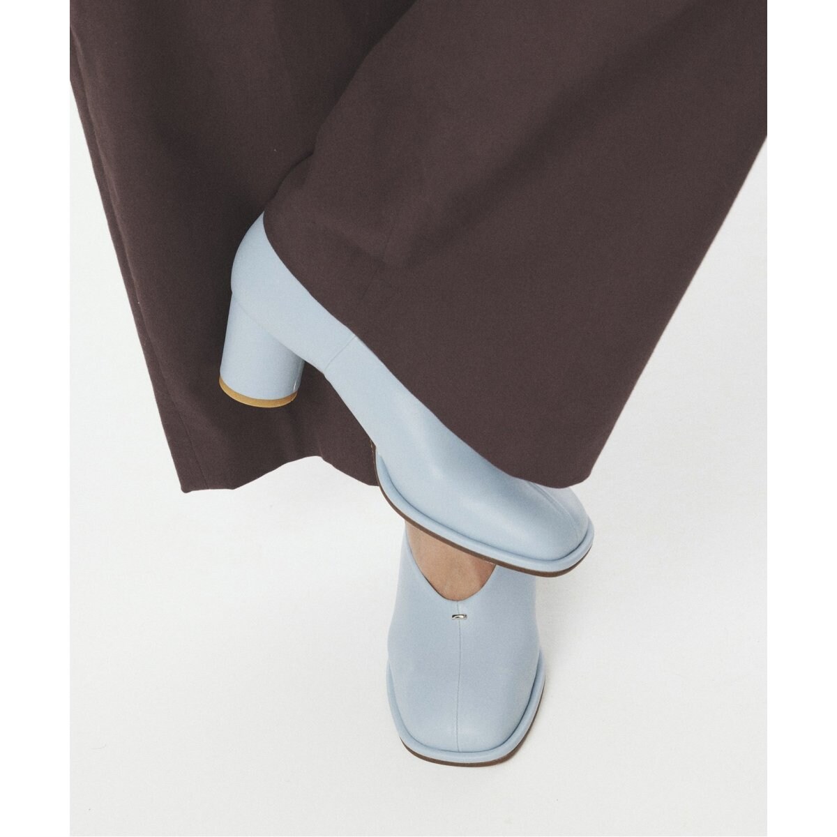 GRISE6cmオブリークハイバンプパンプス | ルタロン(LE TALON